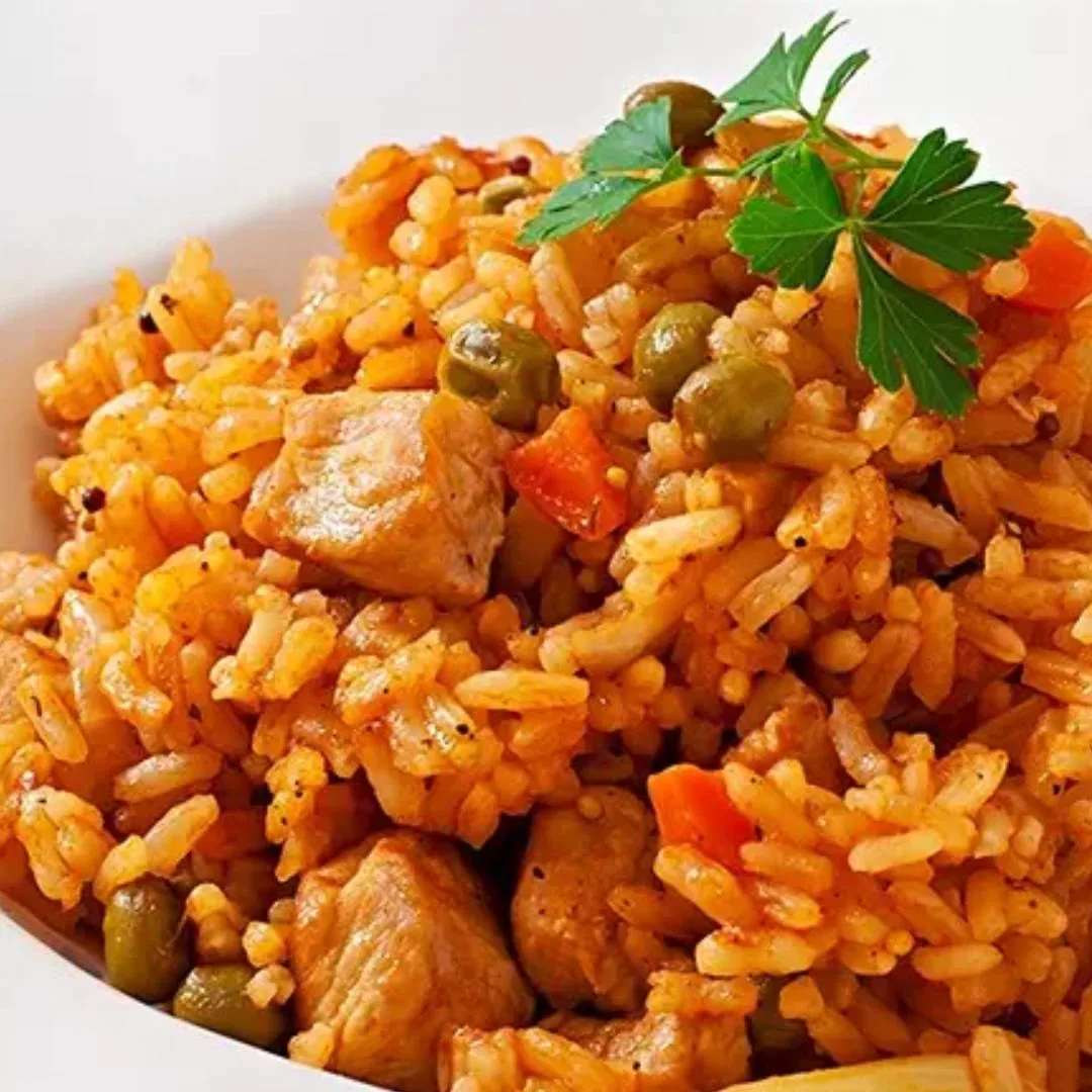 Risoto de frango
