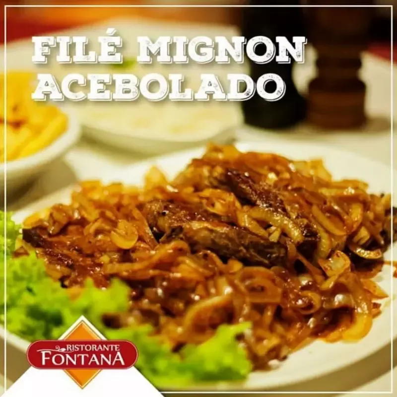 Filé acebolado