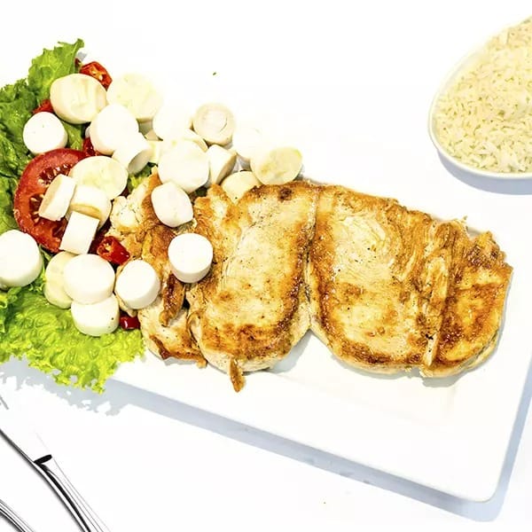 Filé de frango com palmito