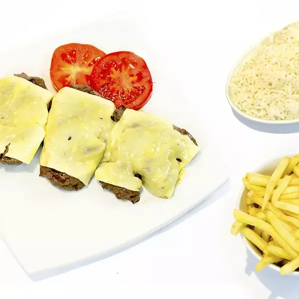 Filé com queijo